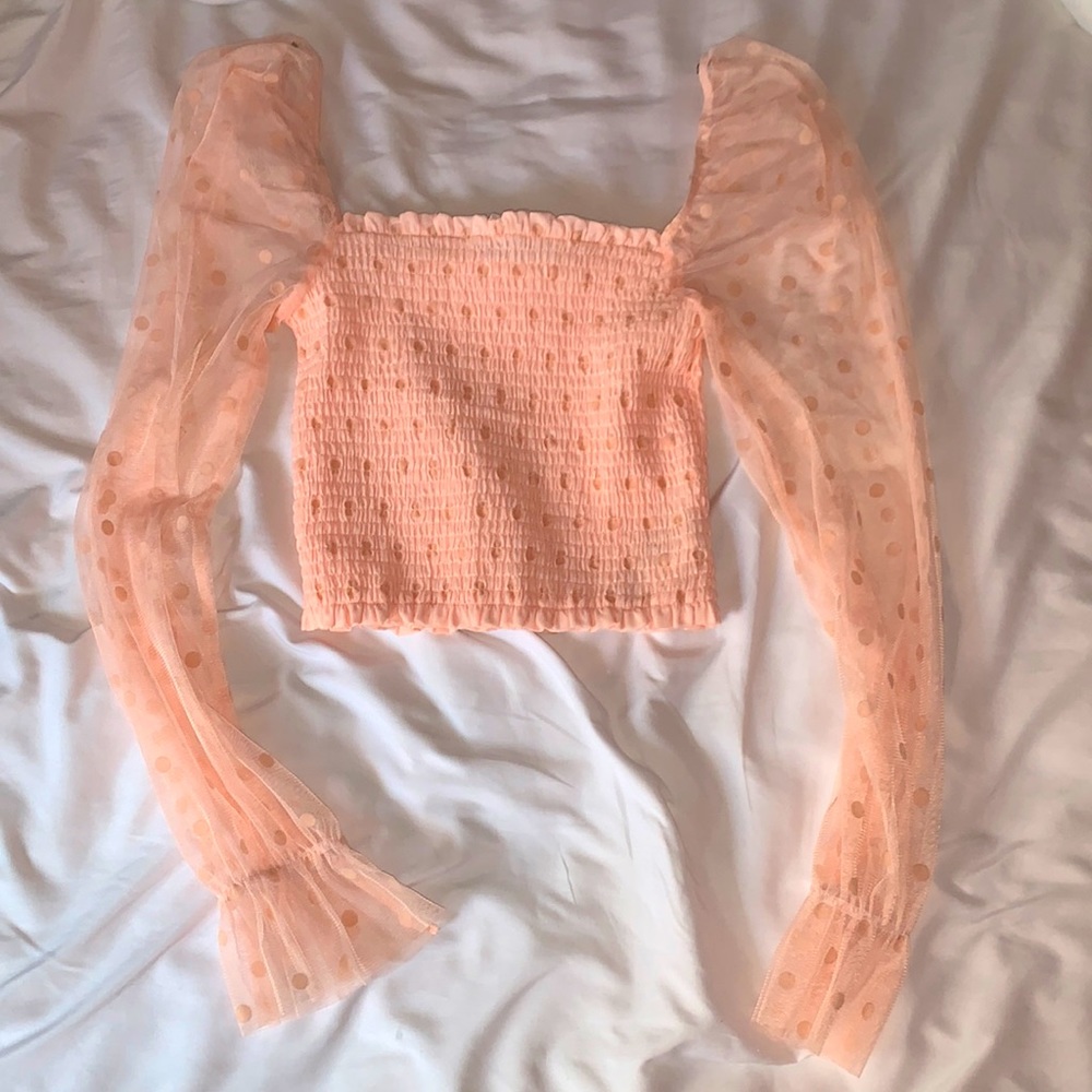 Forever 21 Pink Longsleeve Top (S)